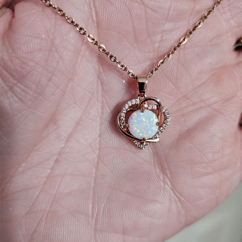 Rose Gold Opal